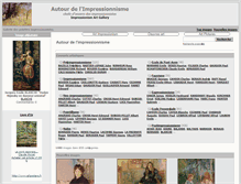 Tablet Screenshot of impressionism-art.org